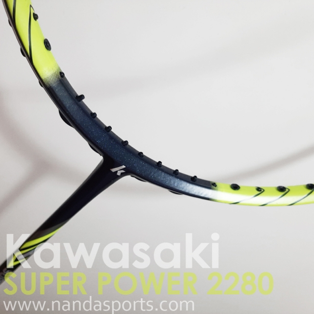 川崎 Kawasaki SUPER POWER 2280 I 羽球拍 黃